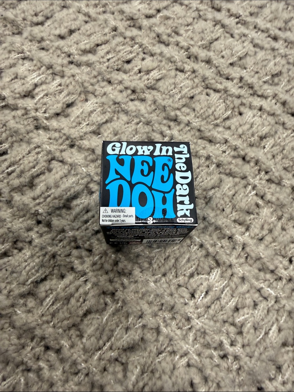 Schylling Glow In The Dark NeeDoh Blue